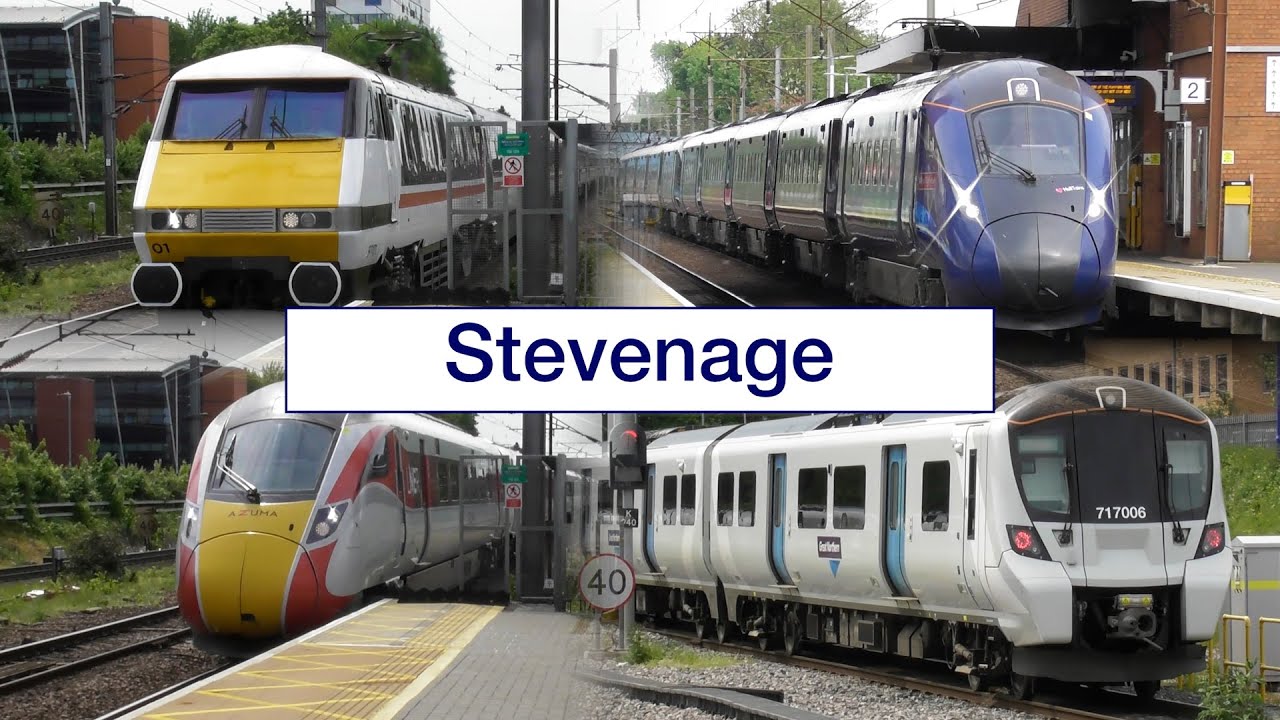 Trains at Stevenage, ECML (19/05/2023)