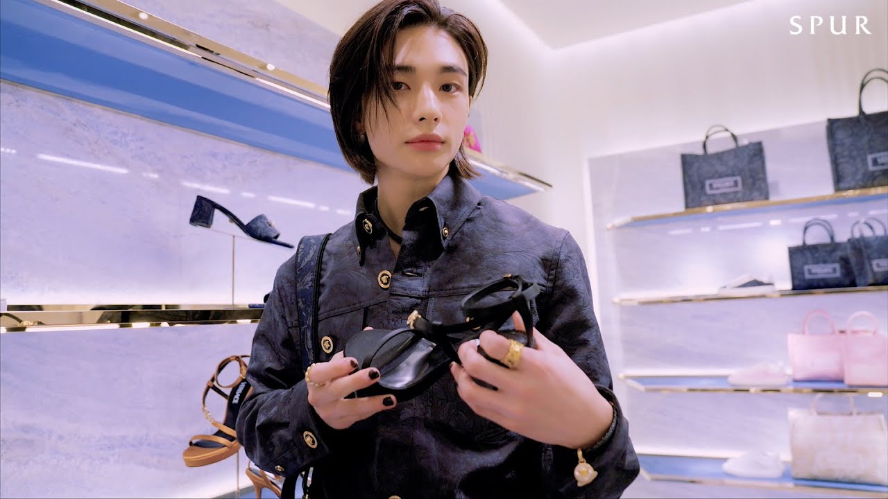 Stray kidsのヒョンジンにヴェルサーチェ銀座本店で独占インタビュー！