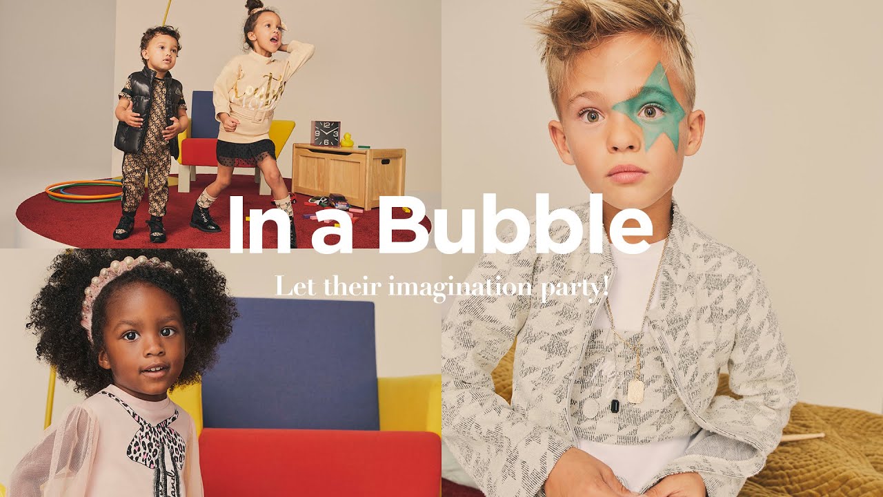 In A Bubble // Let their imagination party // River Island Kids
