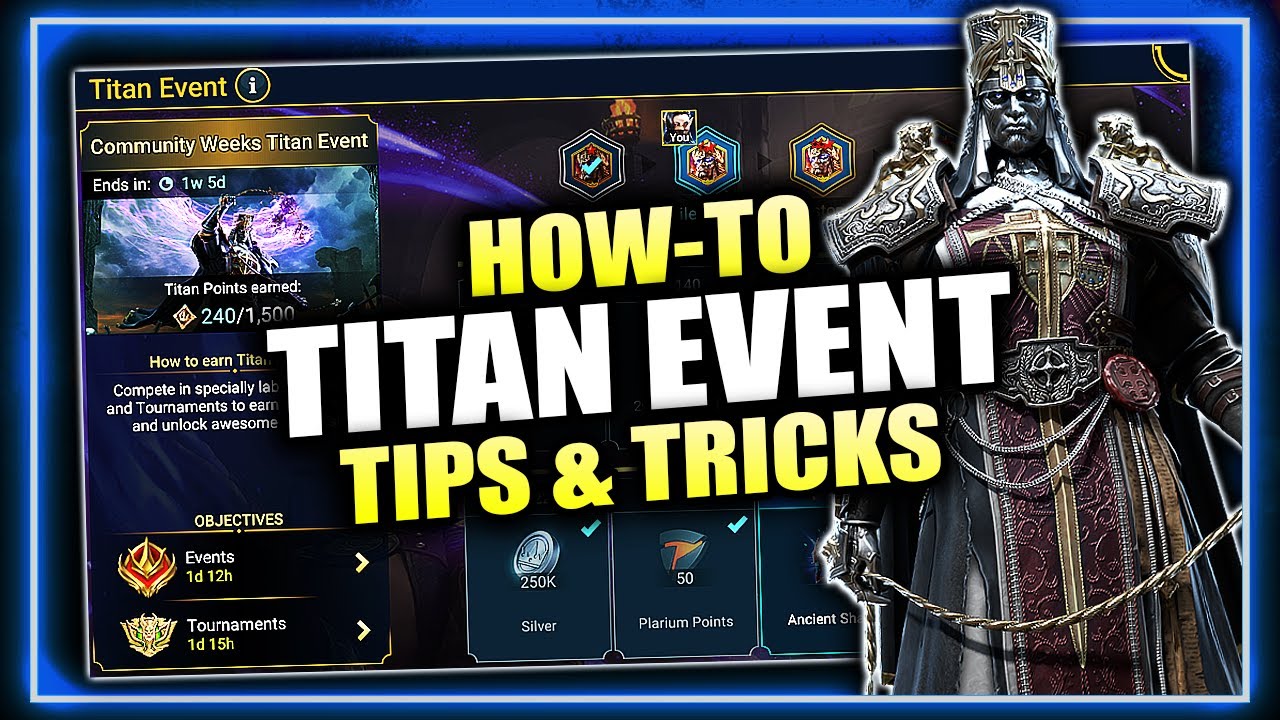 How-To TITAN EVENT! Everything You Need To Know ft. @ColredPlaysRSL ⁂ Raid: Shadow Legends