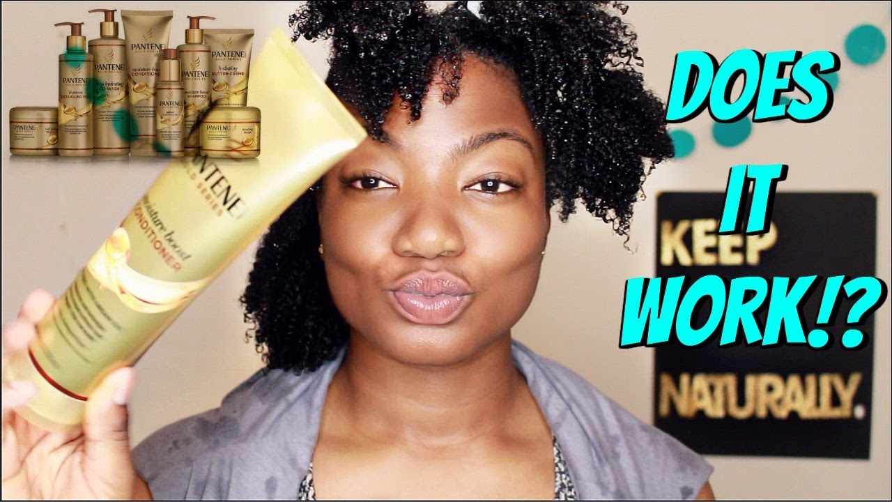 Natural Hair| Pantene Gold Series Review| Wash Day + Style