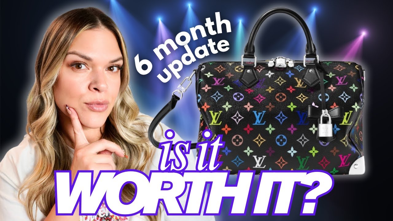 $4,300 Louis Vuitton Murakami Soft Speedy 30 | Honest 6 Month Review + Wear & Tear