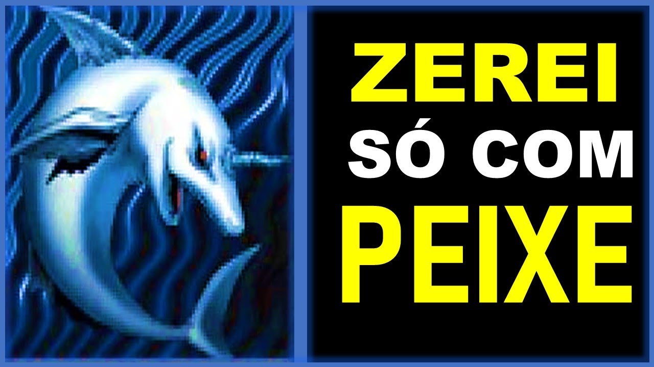 COMO ZERAR YU-GI-OH! F-M NORMAL SOMENTE COM CARTAS MONSTROS PEIXES?