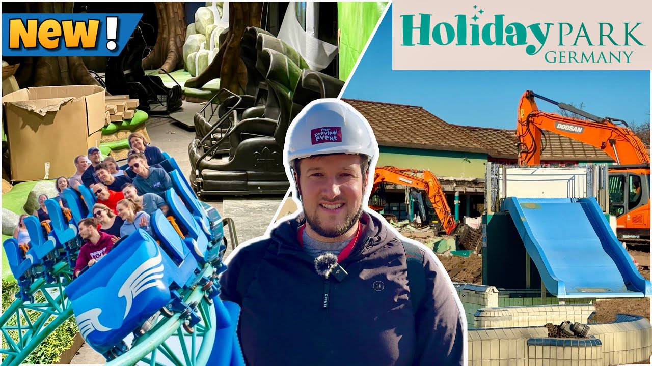 HOLIDAY-PARK 2025: UNGLAUBLICHE Zukunft mit zwei ACHTERBAHNEN, WASSERPARK und mehr! | DOKU|