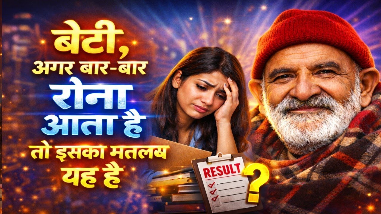 बेटी अगर बार-बार रोना आता है तो ये साधारण बात नहीं है | बाबा का गुप्त संकेत