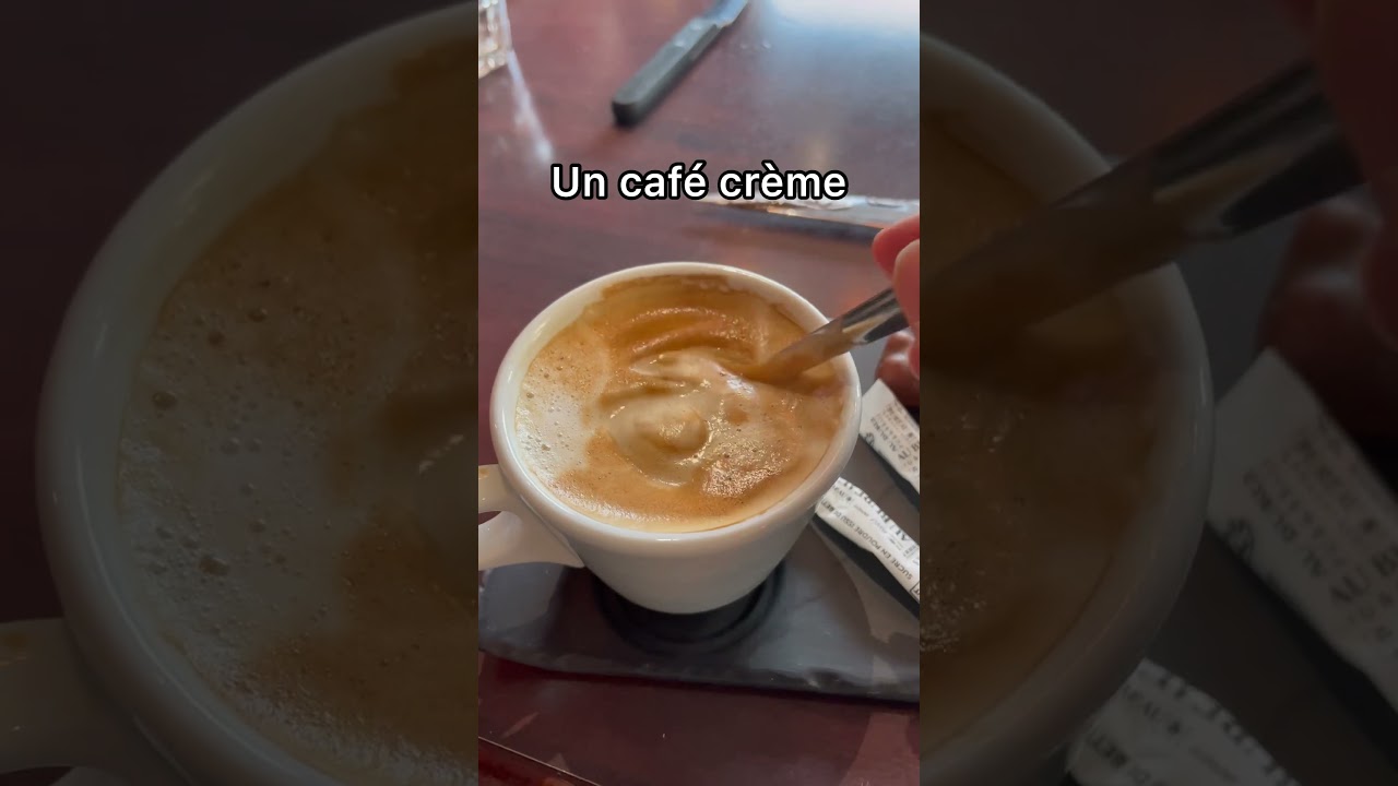 Top French Coffee Orders - How to Order Coffee in France #coffeeshorts #frenchcoffee #frenchlife