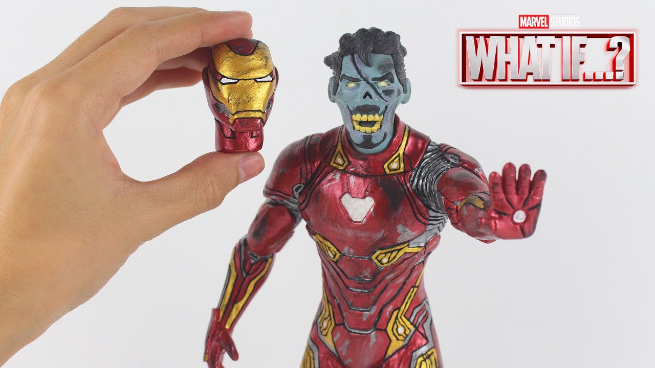 Como hacer a IRON MAN ZOMBIE de Plastilina | MARVEL What If...? |