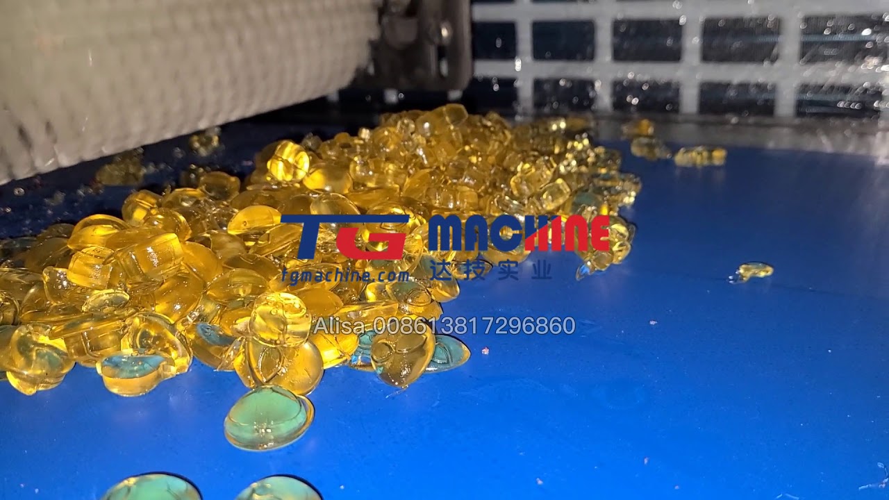 For new start factory 50-80kg/h jelly gummy candy making machine jelly gummy candy production line