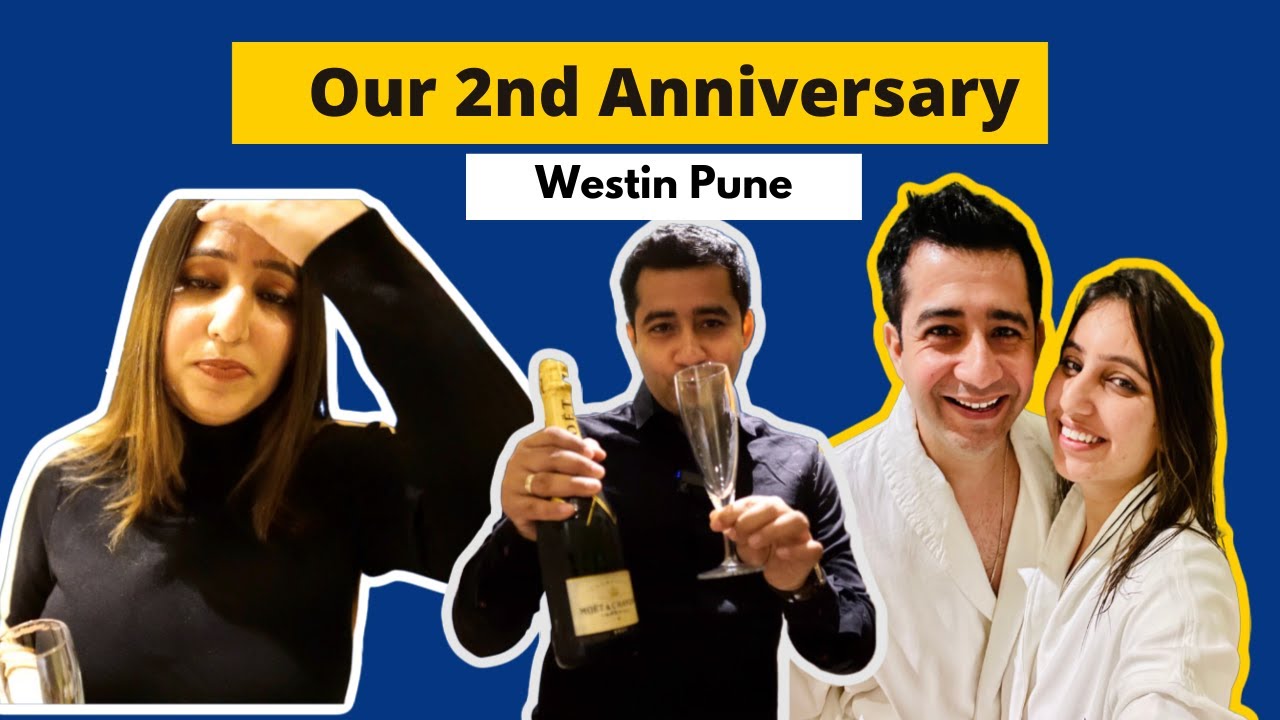 Our 2nd Anniversary | Westin Pune | How to Open Champagne