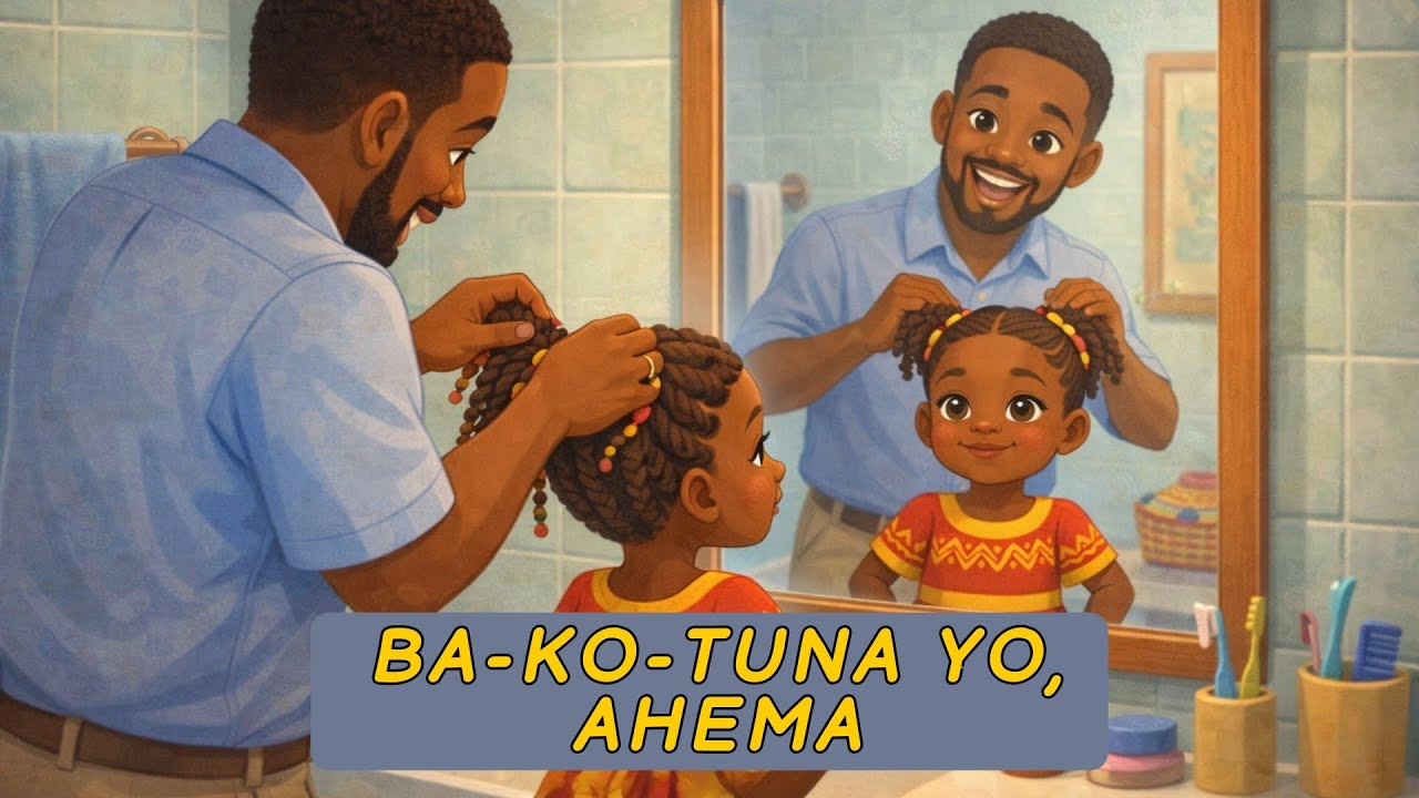 Ba-ko-tuna yo 🎵 Chanson Lingala pour Enfants | Lingala Kids Song