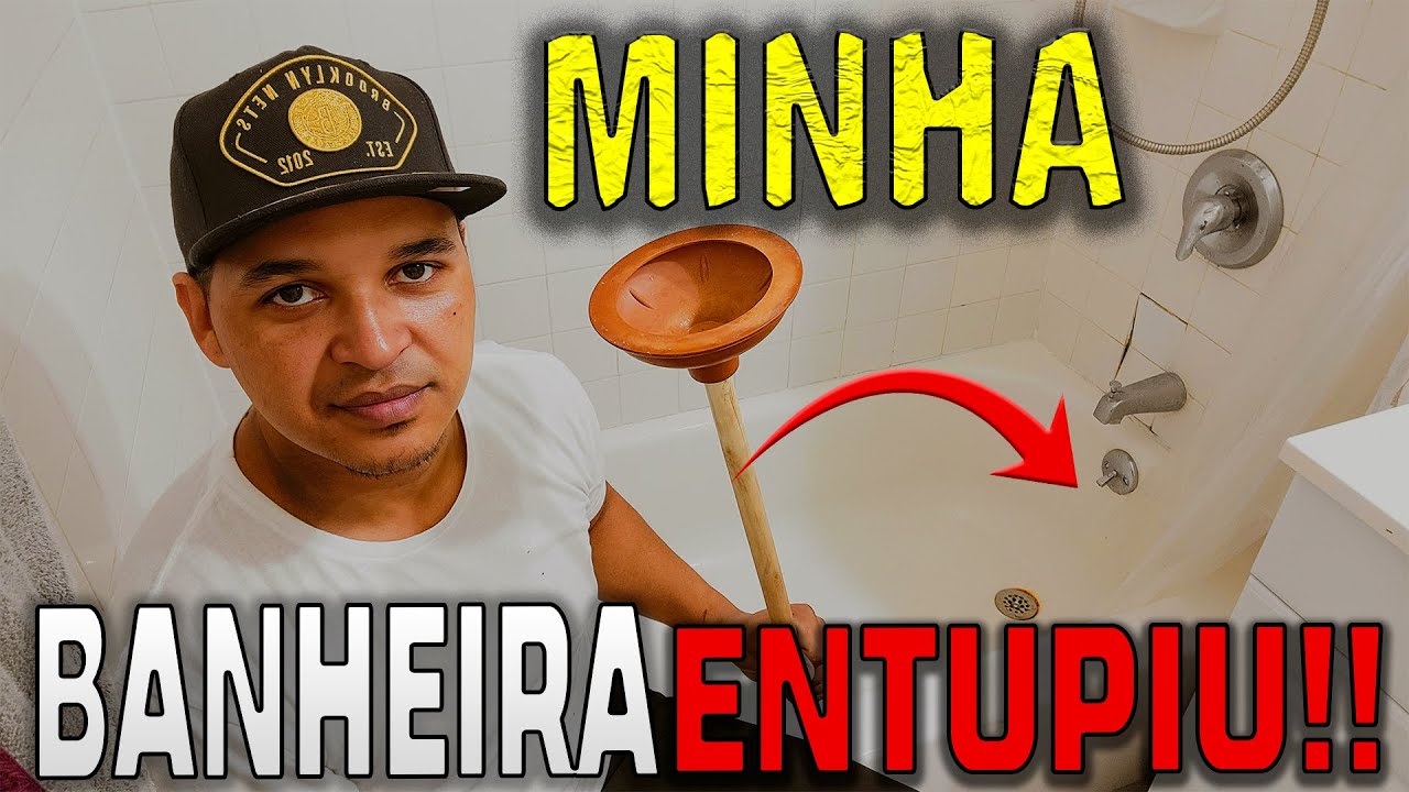 Como desentupir uma Banheira nos Estados Unidos com a ferramenta 