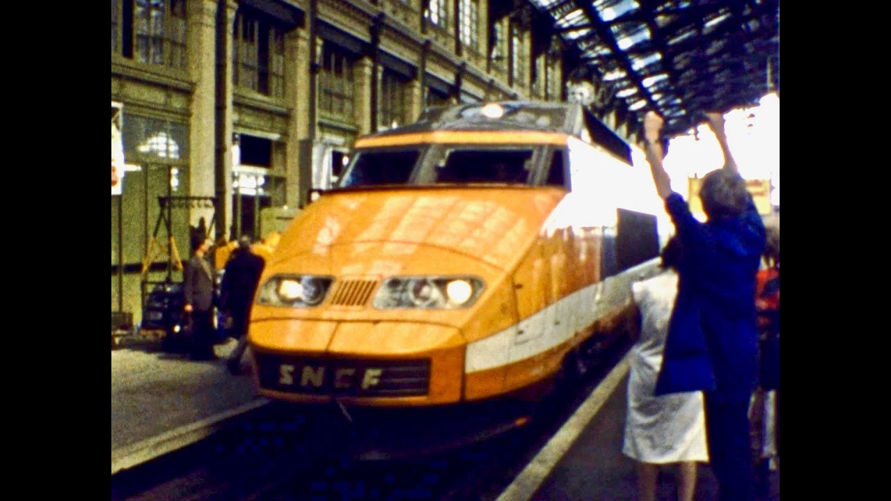 French Railways 1983 Sound 8mm Original Film