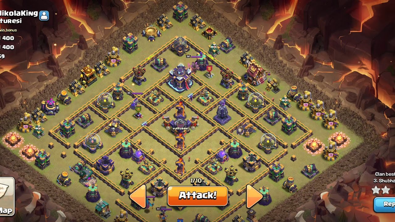 TH12 vs TH15 | Clash of clans | War attack 1/2 | 1 star|23-Mar-2025