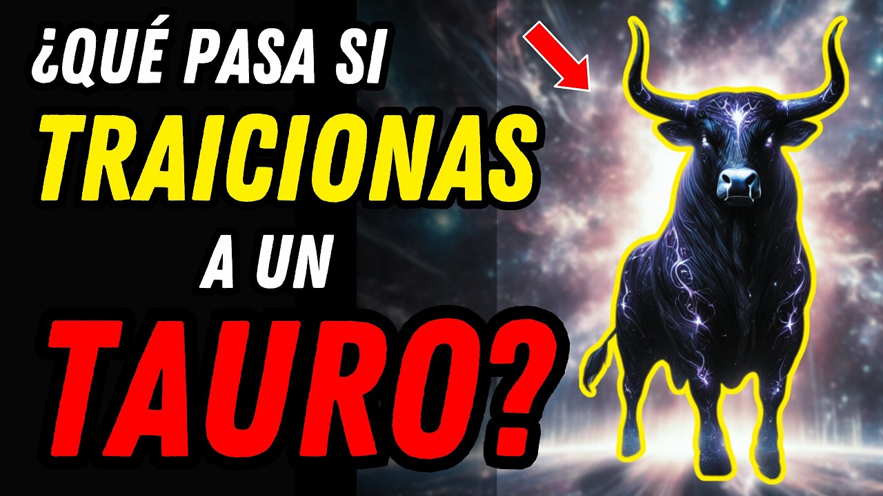 ¡CUIDADO! NUNCA TRAICIONES A UN TAURO ♉🐂 Esto Pasará Si Rompes La Confianza Taurina