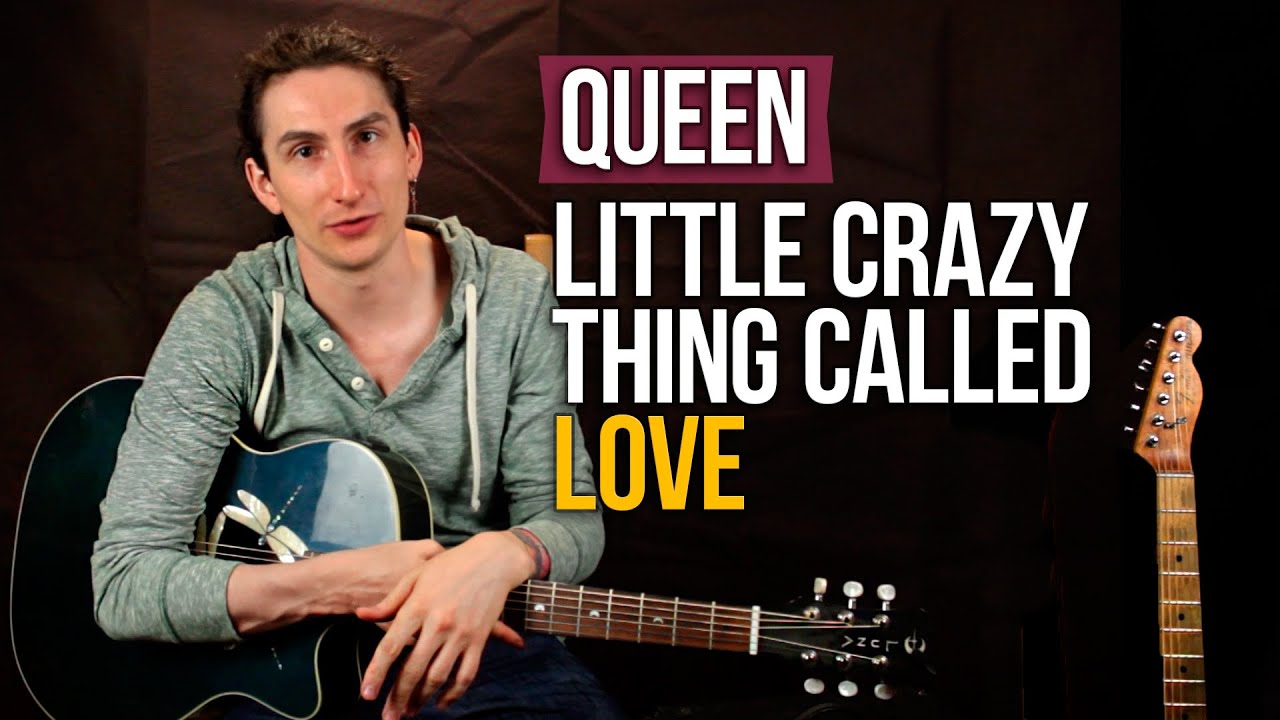 Queen - Crazy Little Thing Called Love - Разбор песни - Как играть на акустической гитаре