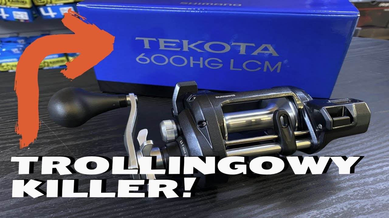 Multiplikator trollingowy Shimano Tekota 600 HG LCM 