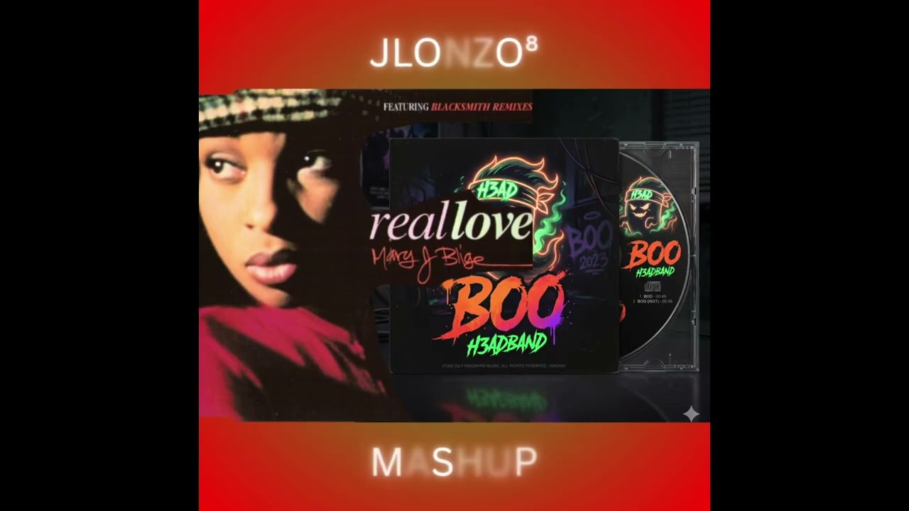Mary J. Blige x H3ADBAND - REAL LOVE (JLONZO⁸ MASHUP)