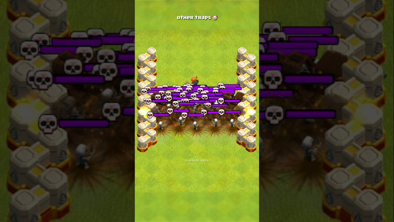 Clash of clans - tornado trap - clash of rock