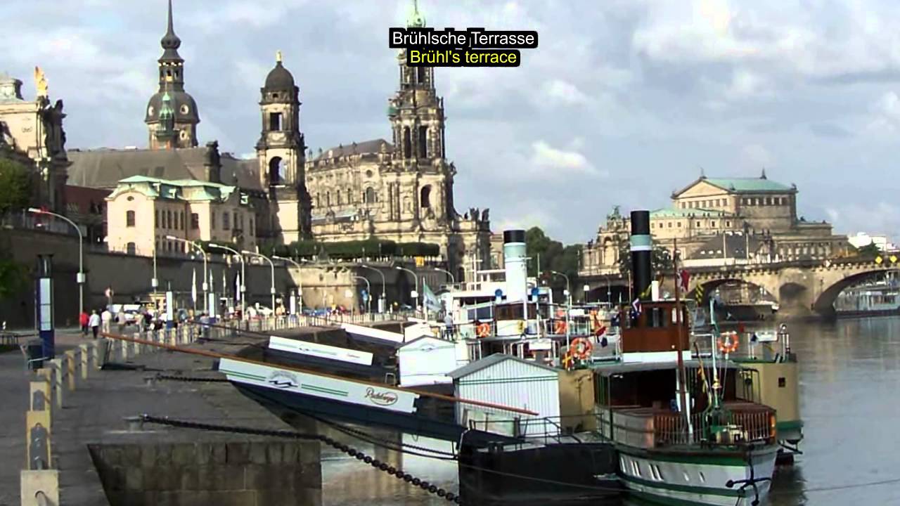 Dresden: Florenz an der Elbe - Elbflorenz. Florence on the river Elbe - Elbflorenz