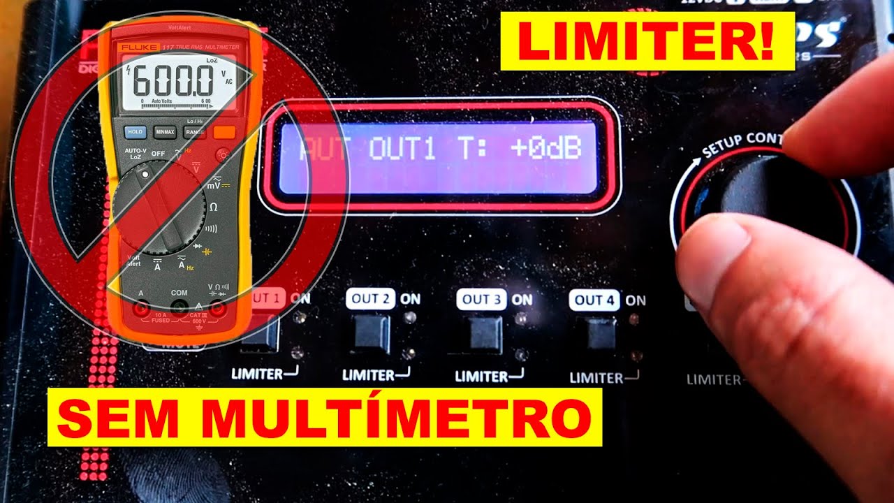 Como ajustar LIMITER sem MULTÍMETRO + Download FREQUÊNCIAS de AJUSTE