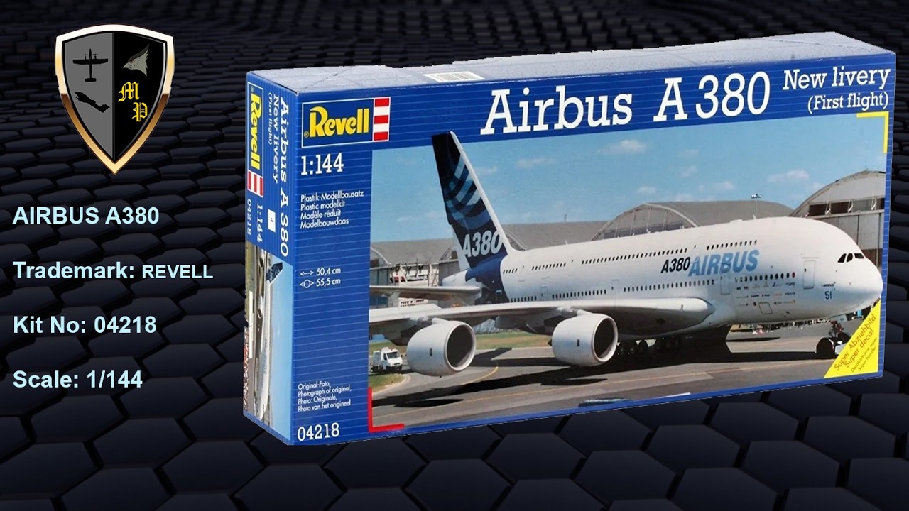 Unboxing AIRBUS A380 REVELL 1/144