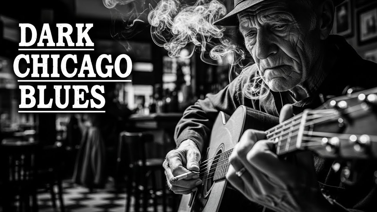 Slow Chicago Blues | Dark Blues Night Vibes