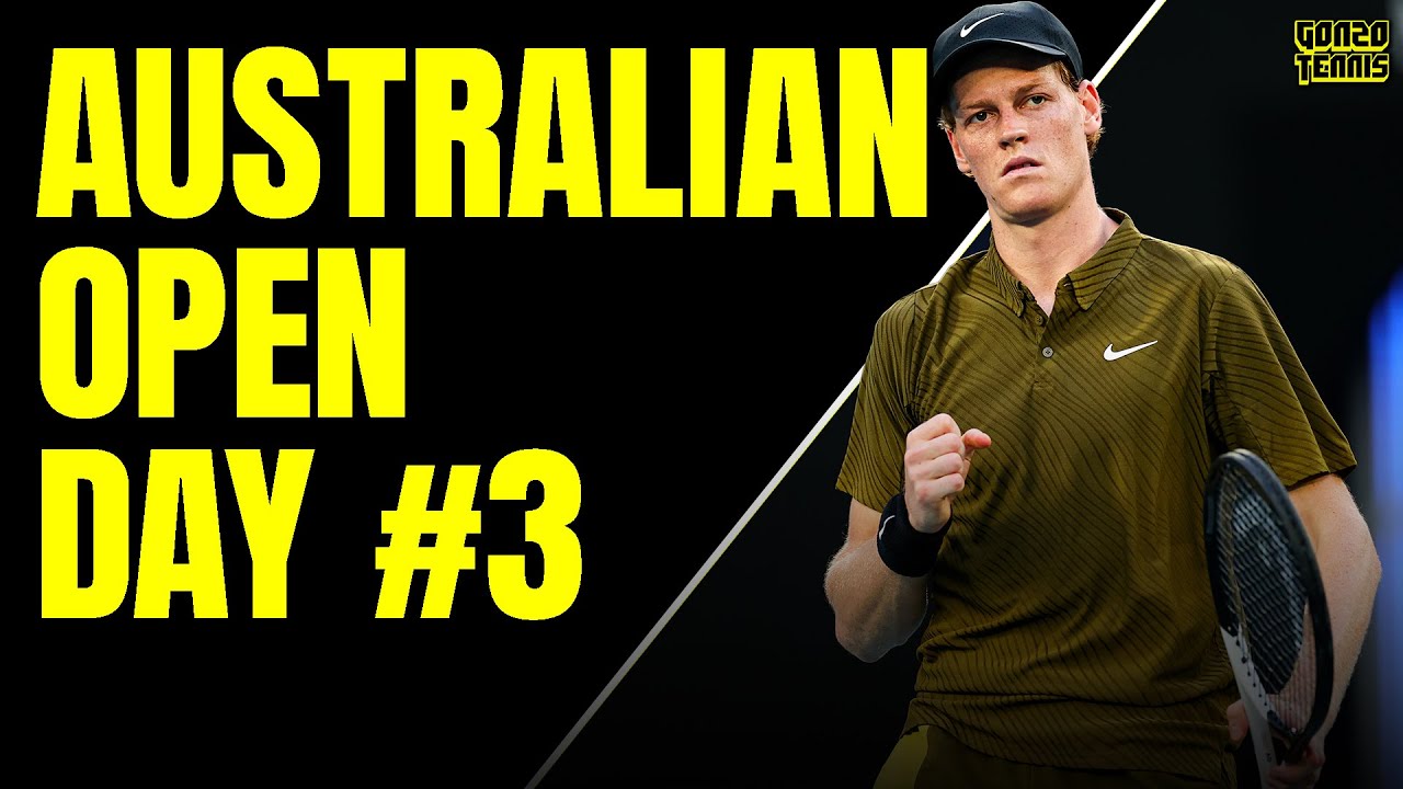 Australian Open: l'esordio di SINNER, il derby MUSETTI-SONEGO