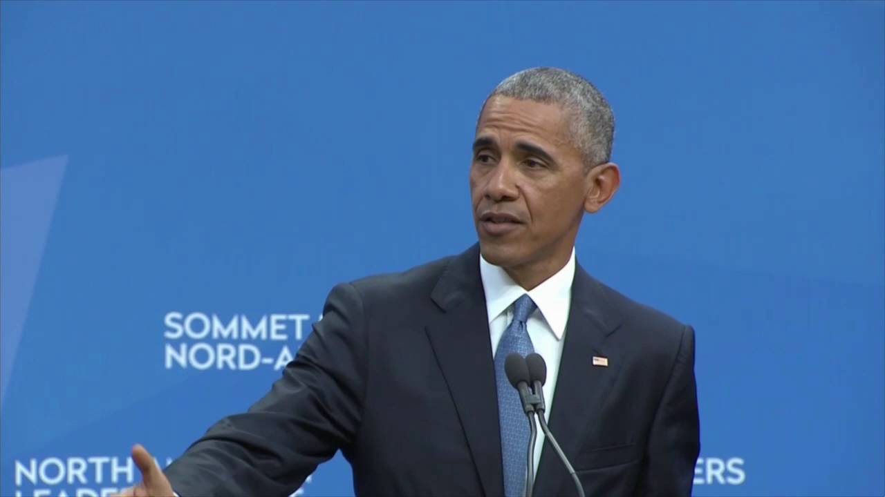 'Bernie Sanders is the real populist, not Trump': President Obama News Conference - 29 Jun 2016