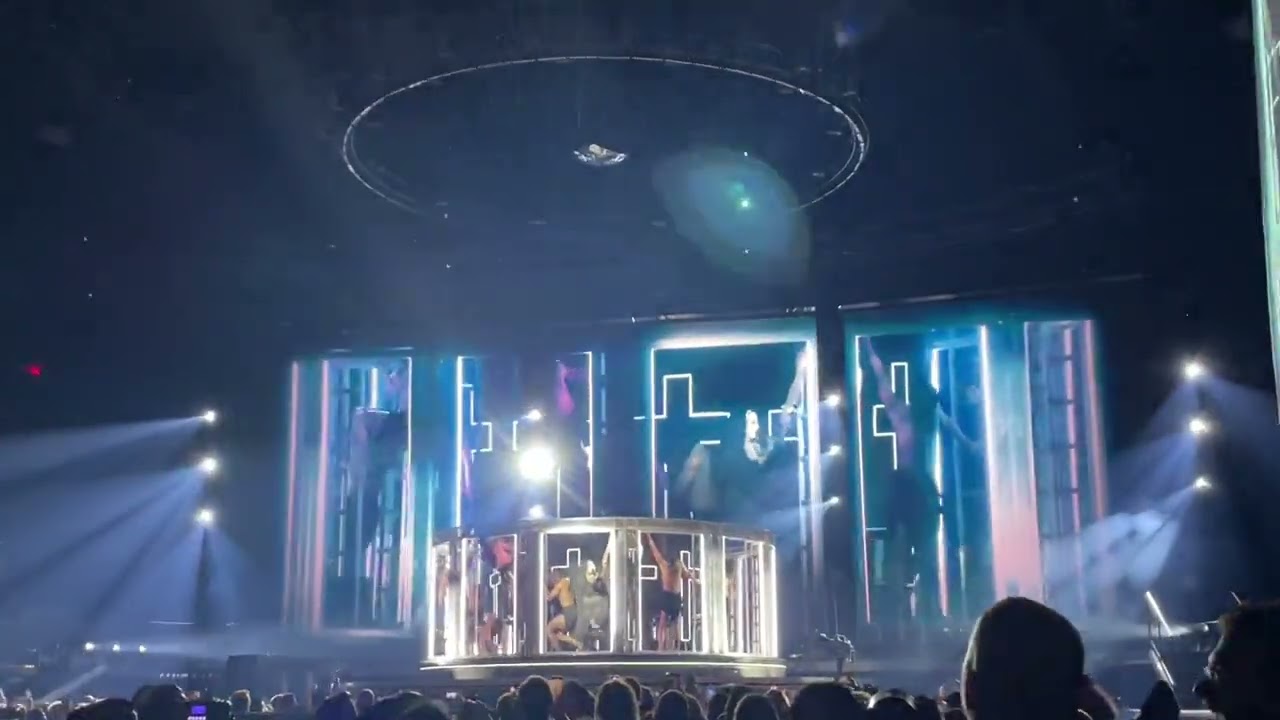 Madonna at the TD Garden in Boston on 01/08/2024