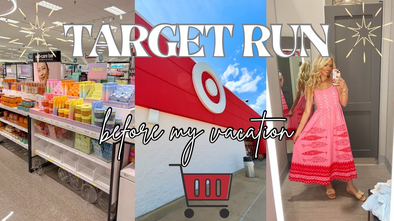 Come with me to Target | Vacation Essentials