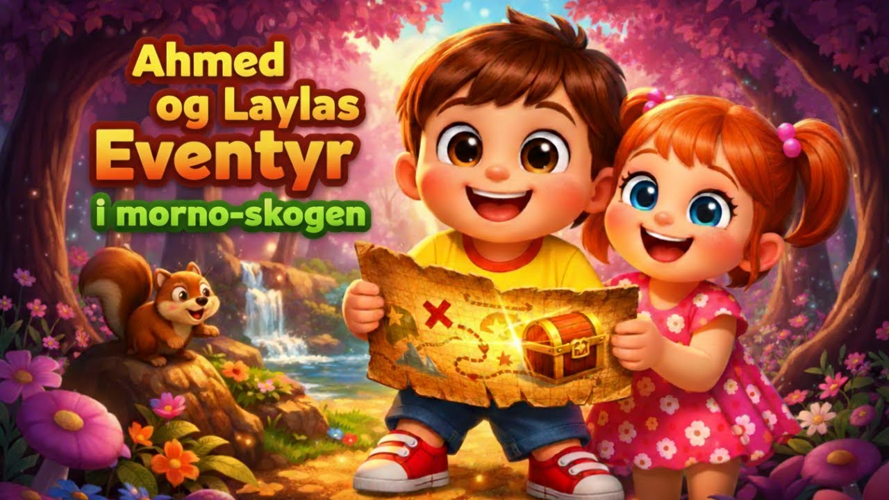 Ahmed og Layla i Moro-skogen sang | Pedagogisk barnesang 3D (Uten musikk / Kun vokal)