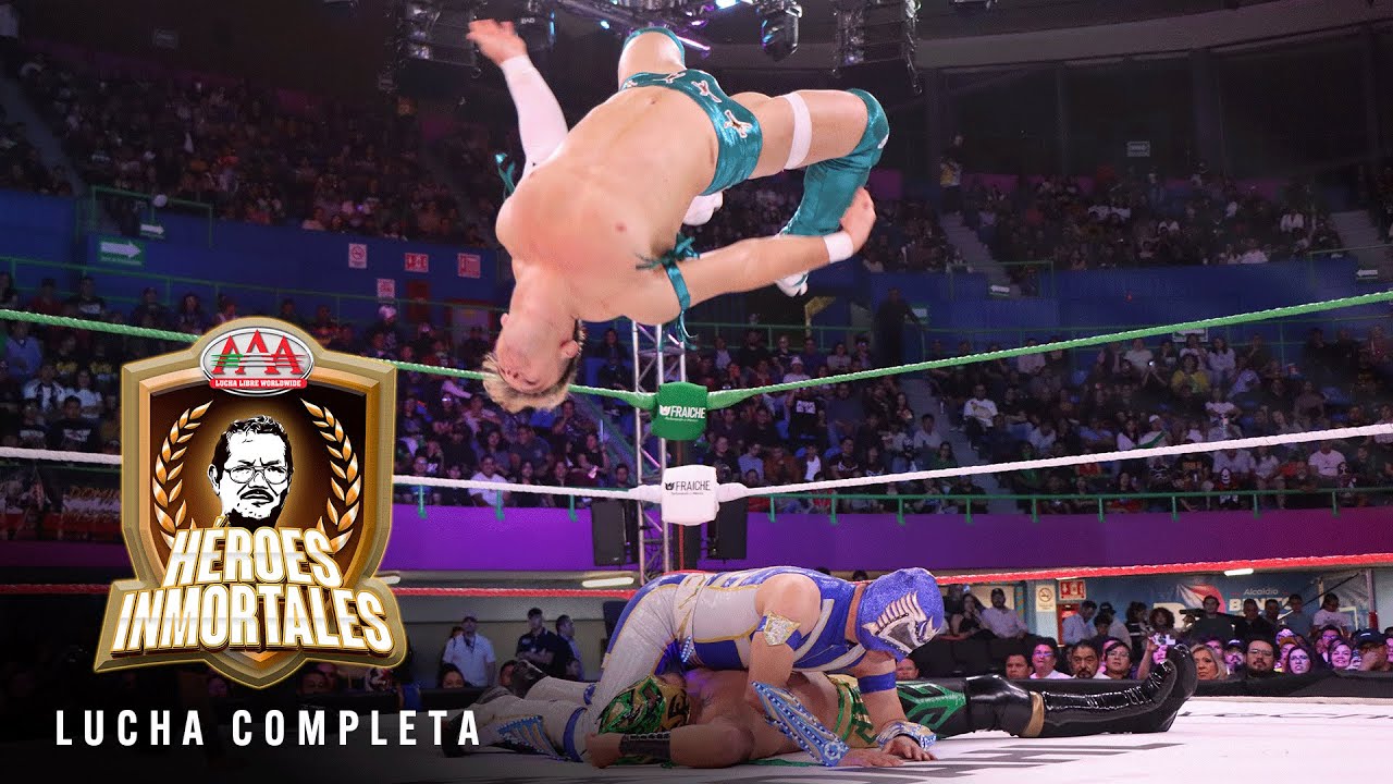 LUCHA COMPLETA: Laredo Kid vs. Jack Cartwheel vs. Lince Dorado vs. Aerostar | Lucha Libre AAA