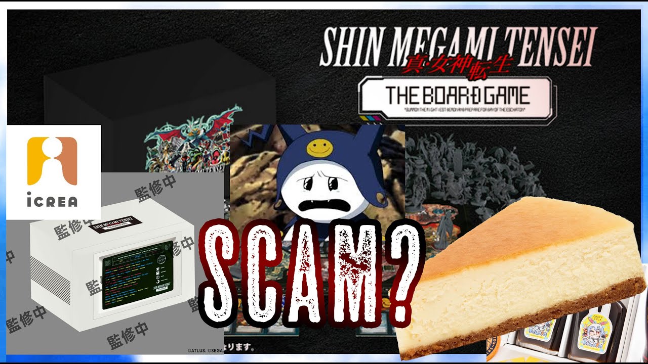 Shin Megami Tensei Настольная игра Чизкейк МОШЕННИЧЕСТВО?