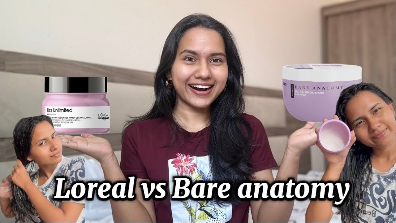Loreal vs Bare anatomy hair mask❤️| Honest review||DEMO||Tamil