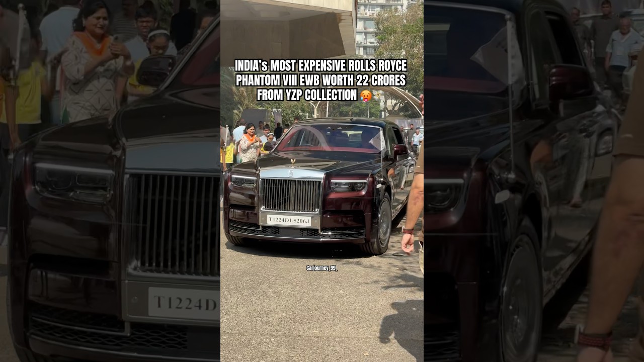INDIA’s MOST EXPENSIVE ROLLS ROYCE 