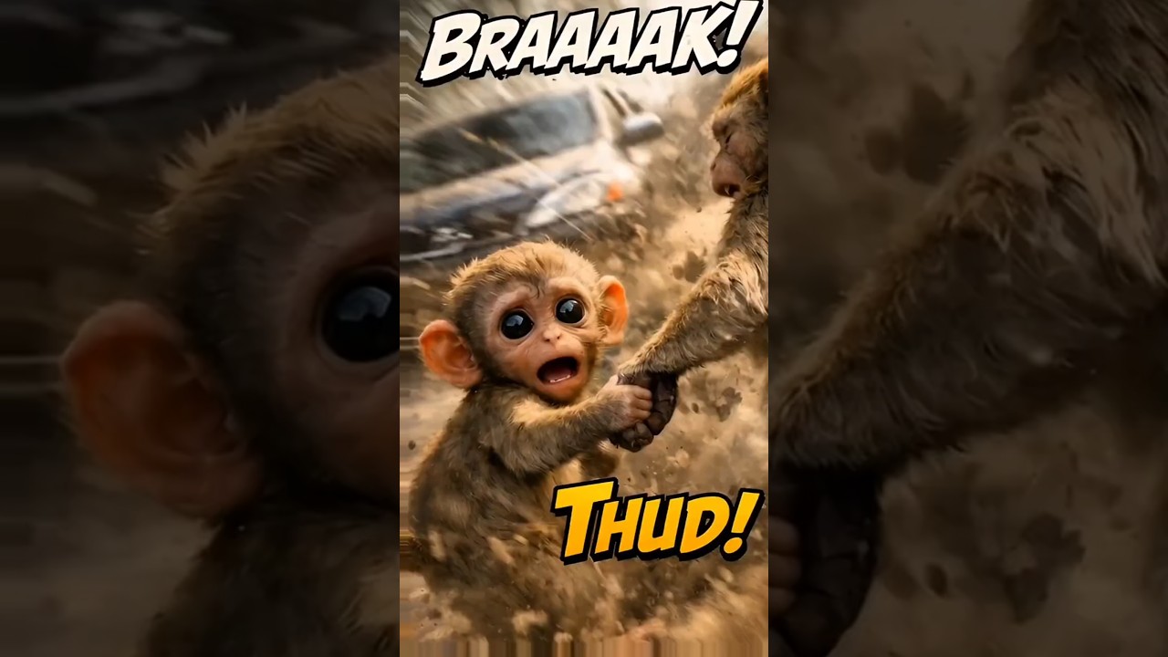 Baby Monkey 🐵 Rio's Big 😓 Struggle for Mother 