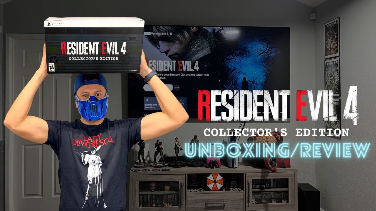 RESIDENT EVIL 4 Collector's Edition UNBOXING / REVIEW