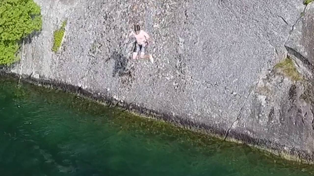 Lake George - 30' Rock Jumping