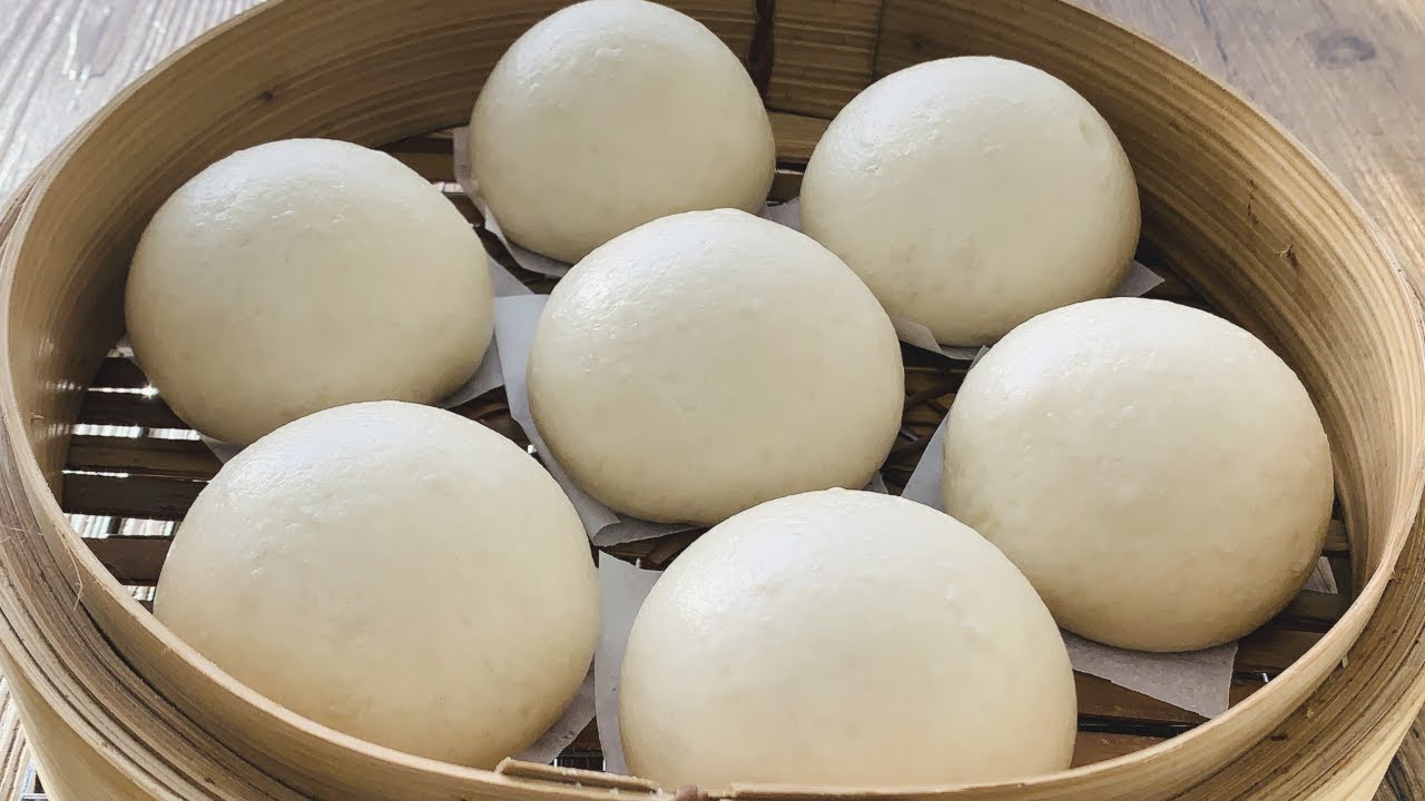 光肌豆沙包的做法 Simple and Easy way to make Red Bean Pasta Buns/팥앙금빵/ 小豆まん