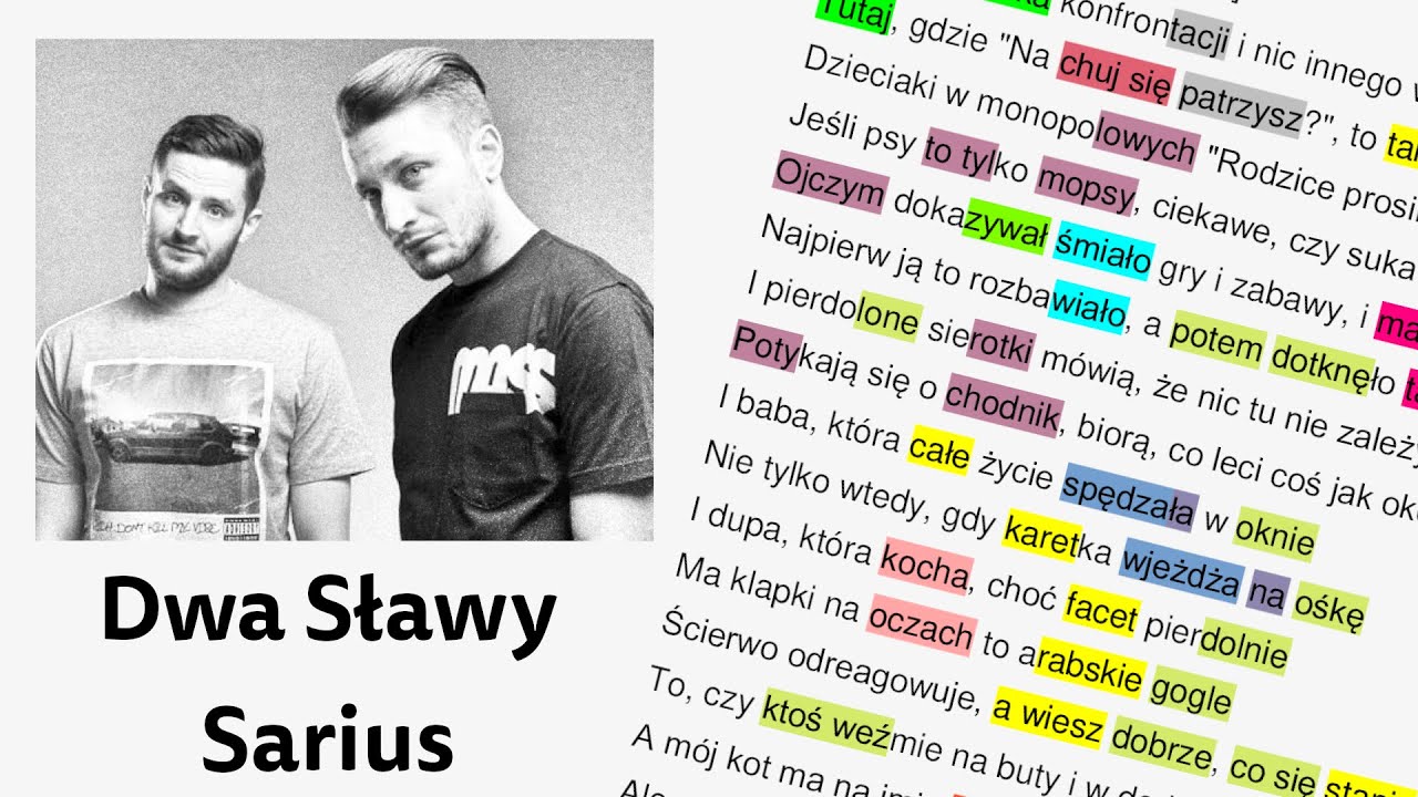 Rado Radosny & Astek & Sarius (Dwa Sławy) - Chwast | Rym za rymem