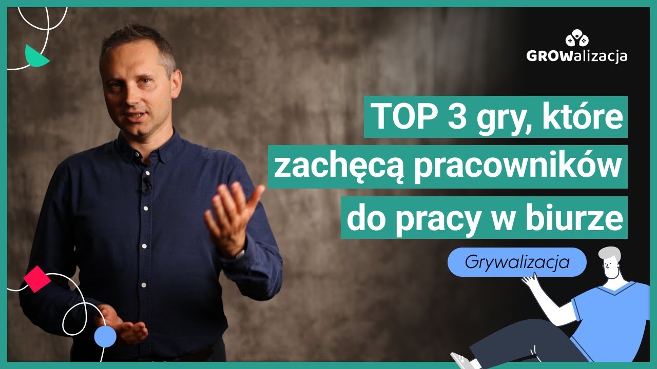 TOP 3 gry, które zachęcą pracowników do pracy w biurze