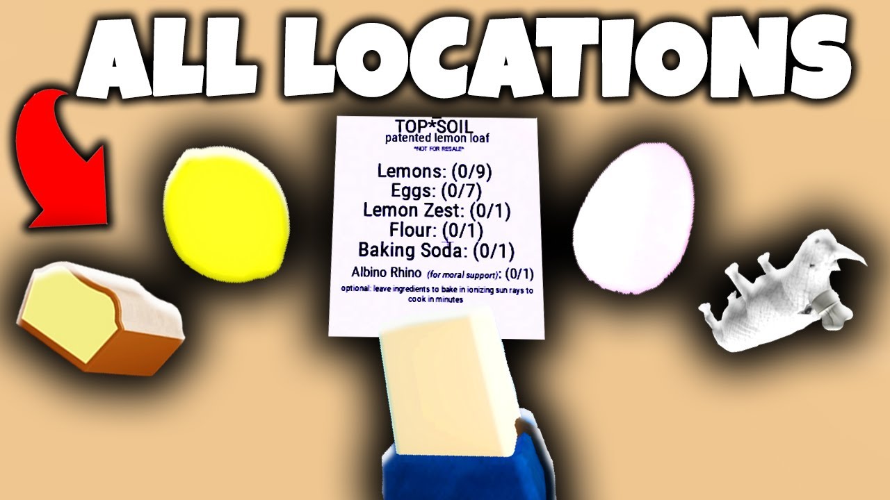 FASTEST Method: How to get LOAF MELEE + More (All Locations) in Arsenal Baker's Dozen!