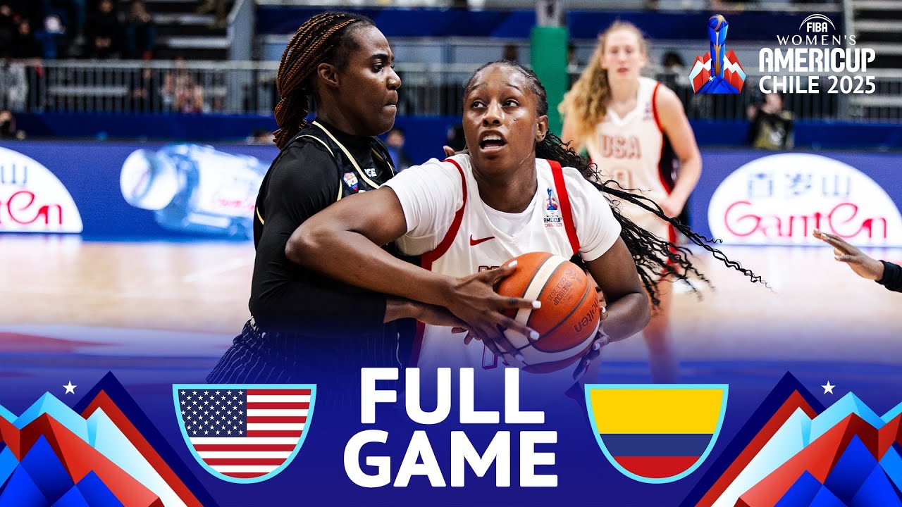 USA v Colombia | Full Basketball Game | FIBA Women's AmeriCup 2025