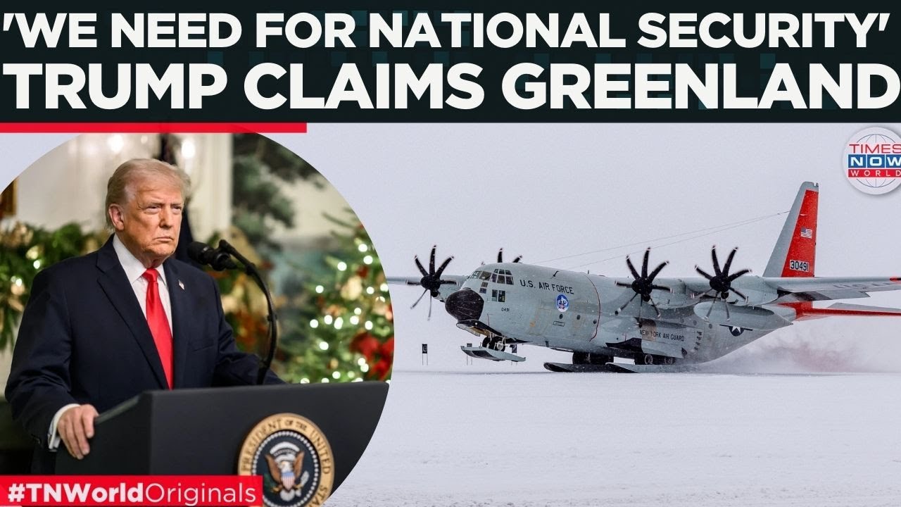 U.S. NEEDS GREENLAND? TRUMP&rsquo;S CLAIM Sparks Sovereignty Clash With Denmark | World News