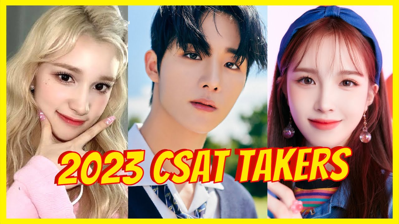 4th Gen Kpop Idols Who Will Take the 2023 College Entrance Exam