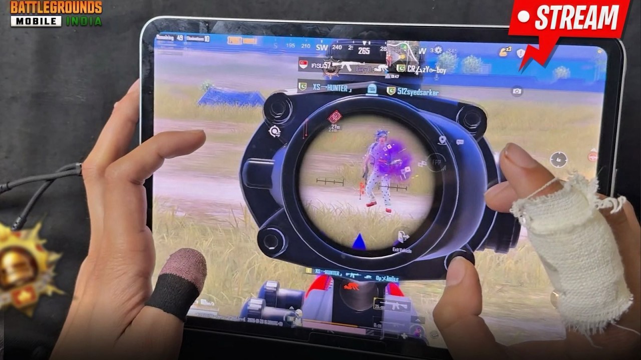 Ultimate Rank Push | Pro Moves & Epic Wins  Road to 10K #bgmilive #bgmi1v1 #rankpush #pubg