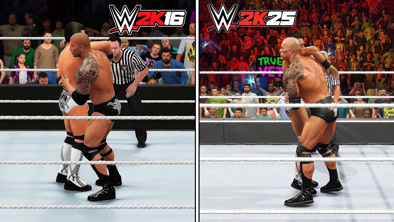 WWE 2K16 vs WWE 2K25 Finishers Comparison | Which is Better?!
