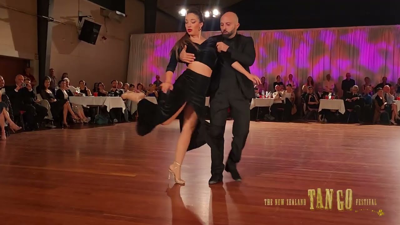 Ornella Simonetto & Leonel Di Cocco 1 at The New Zealand Tango Festival 2024