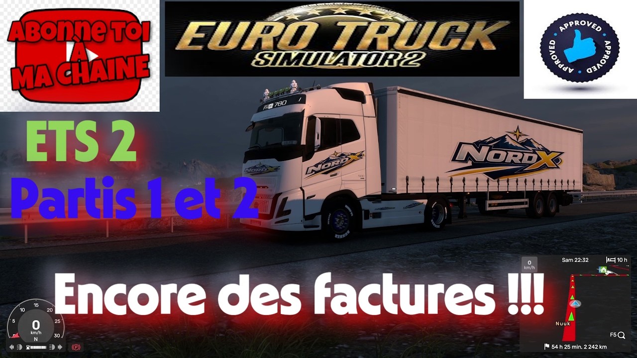 encore des factures !!! Carrière suivi ETS 2 #5 , saison 4