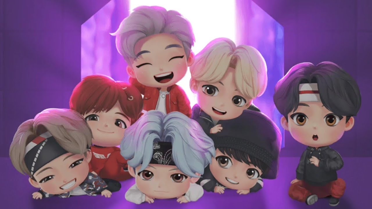 BTS Cooking On STOVE : TinyTAN Bibimbab Level 6 - 10